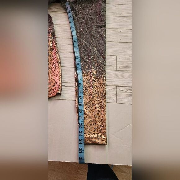 Beyond Yoga Ombre Sparkling Rose Gold Leggings in Gray Size XS - Picture 7 of 12
